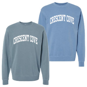 PIGMENT DYED CREWNECK